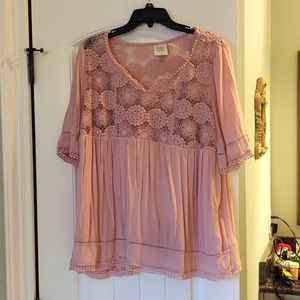 Beautiful Soft Mauve Top